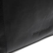 
Classic 100% Full-Grain leather Bag - Hátulnézet megerősített bőrpántokkal
