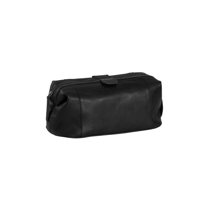 Vince Full-Grain Leather Toiletry Bag női