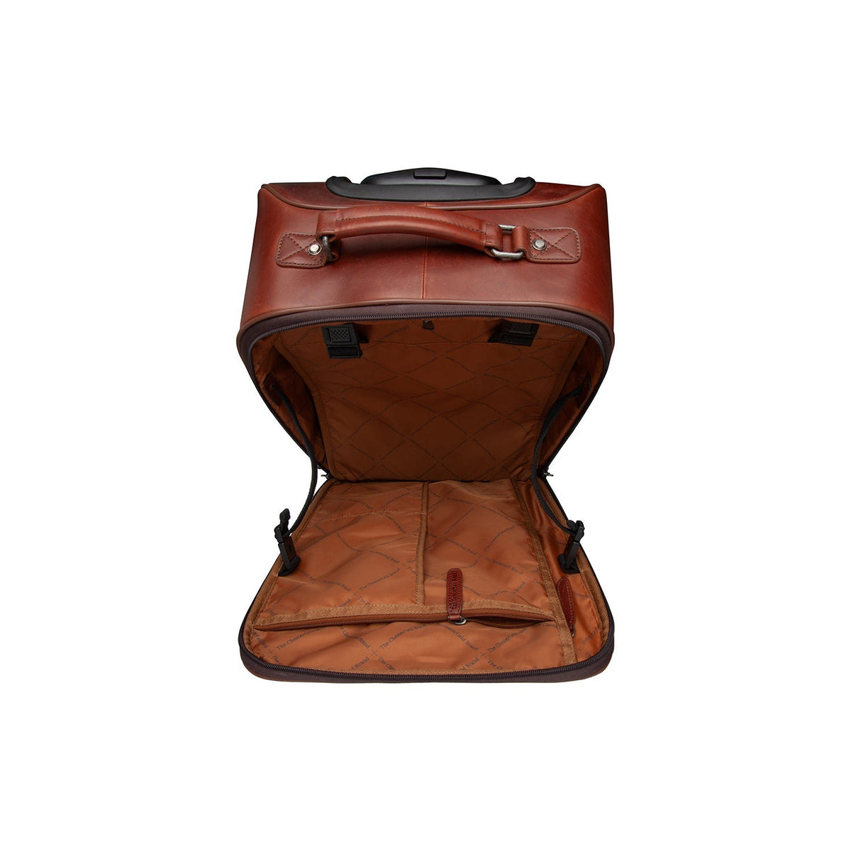 
Tailored Rib Cuffs & Hem Craftsmanship Construction Detail on Leather Trolley San Marino Női Női