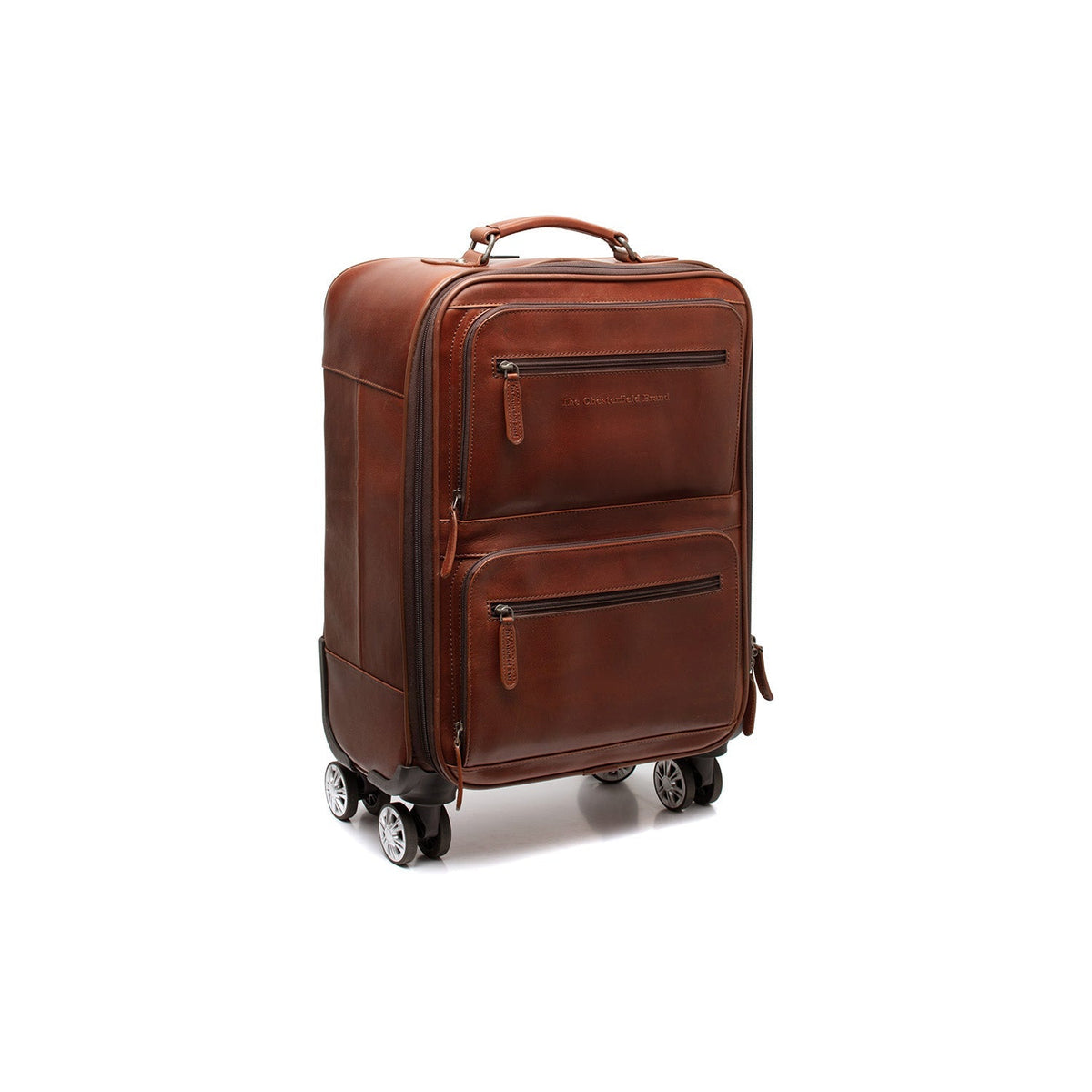 
Cognac Leather Trolley San Marino Női Női, detail view 8