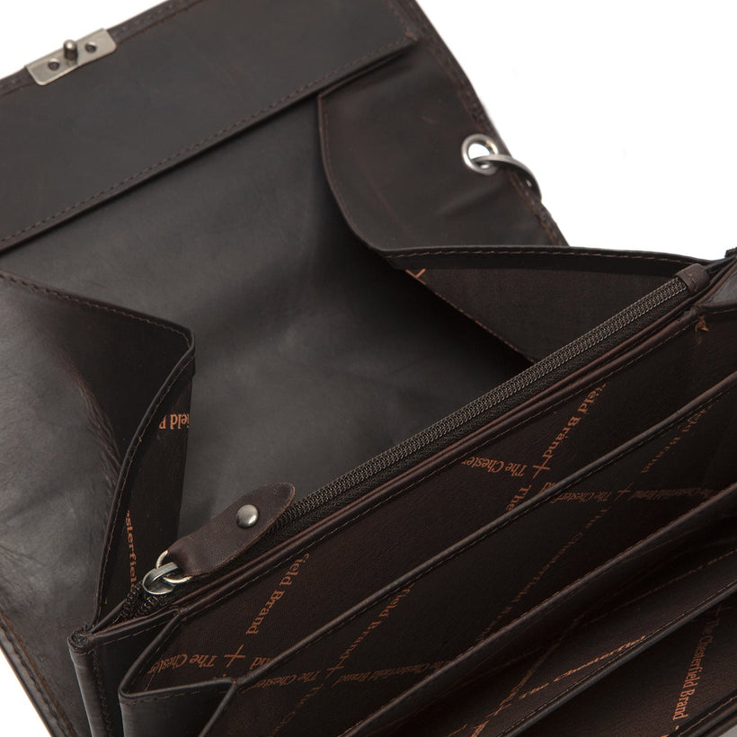 Bora Full-Grain Leather Waiter Wallet női