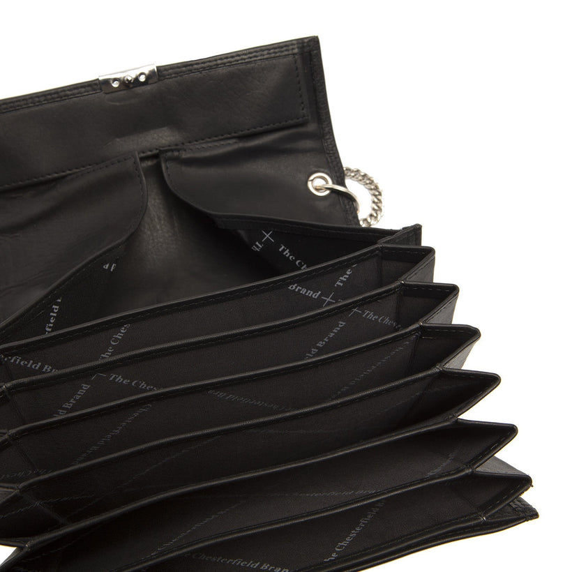 Elba Full-Grain Leather Waiter Wallet női