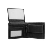 
Classic 100% Full-Grain leather Wallet - Hátulnézet megerősített bőrpántokkal