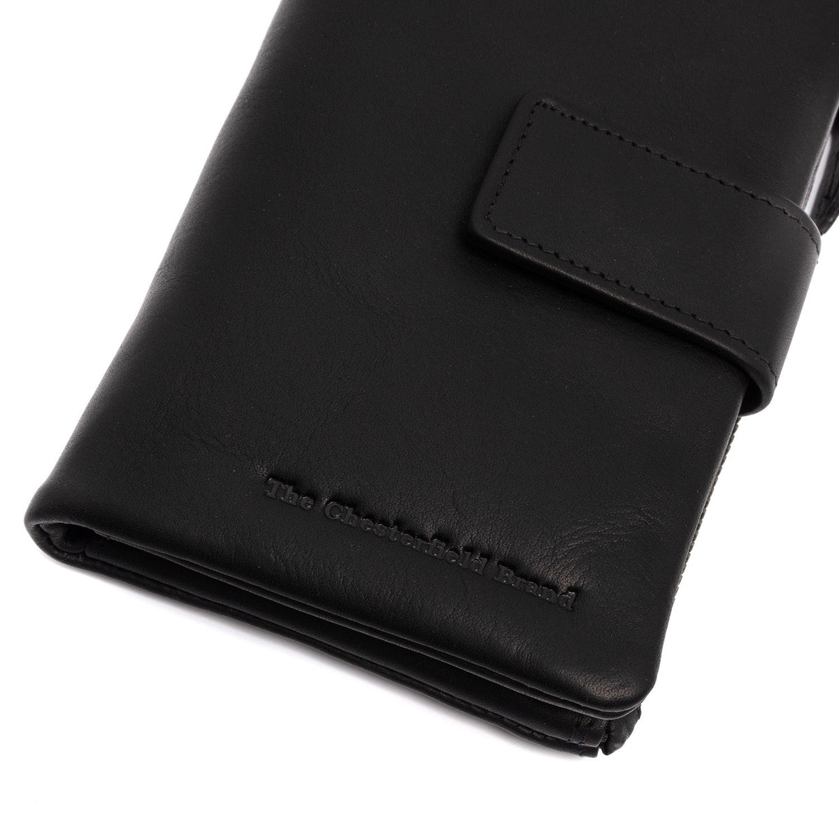 
Classic 100% Full-Grain leather Wallet - Hátulnézet megerősített bőrpántokkal