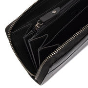 
Classic 100% Full-Grain leather Wallet - Hátulnézet megerősített bőrpántokkal