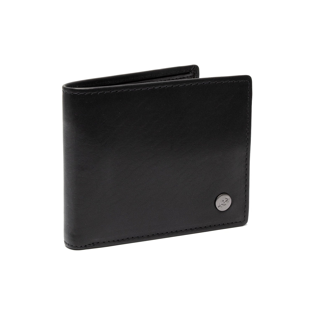 Positano Full-Grain Leather Wallet in Tan 100% Full-Grain Leather - Full Exterior Elölnézet & testre szabott sziluett | Online vásárlás