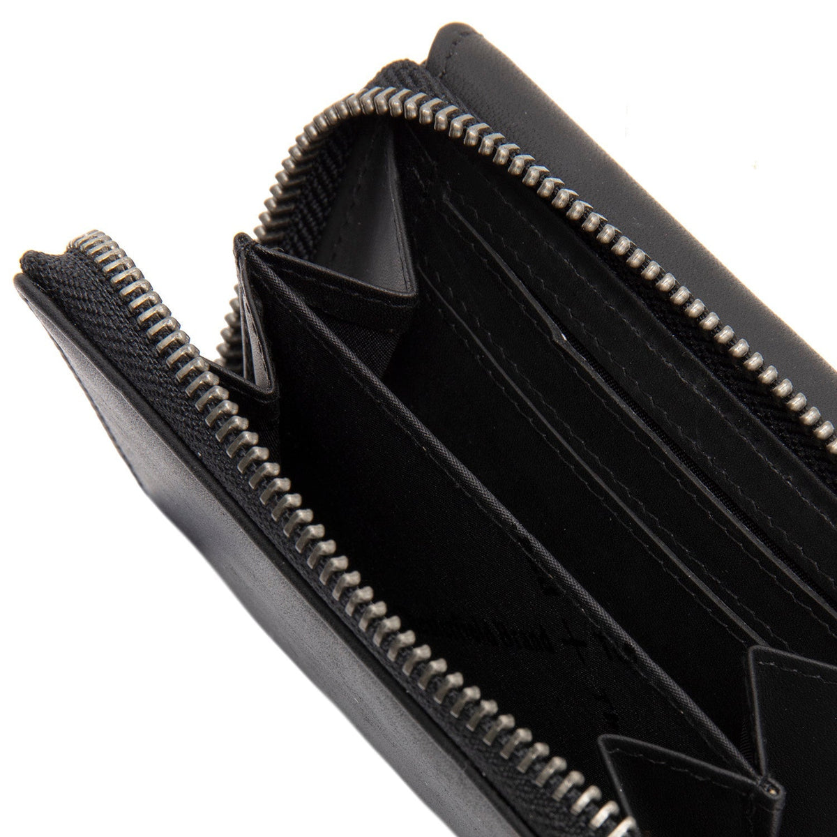 
Classic 100% Full-Grain leather Wallet - Hátulnézet megerősített bőrpántokkal