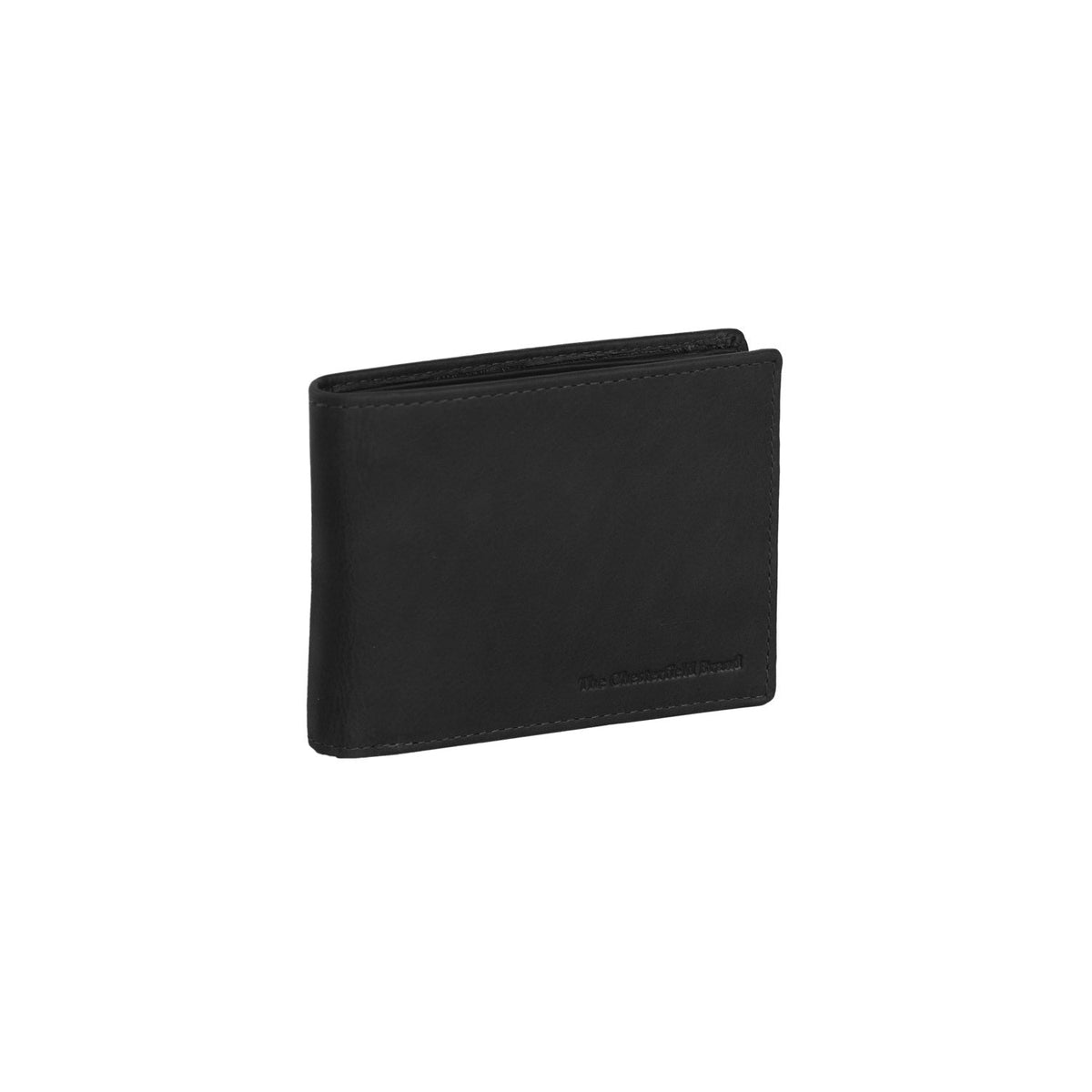 Walid Full-Grain Leather Wallet in Classic 100% Full-Grain Leather - Full Exterior Front Profile View | Buy Online