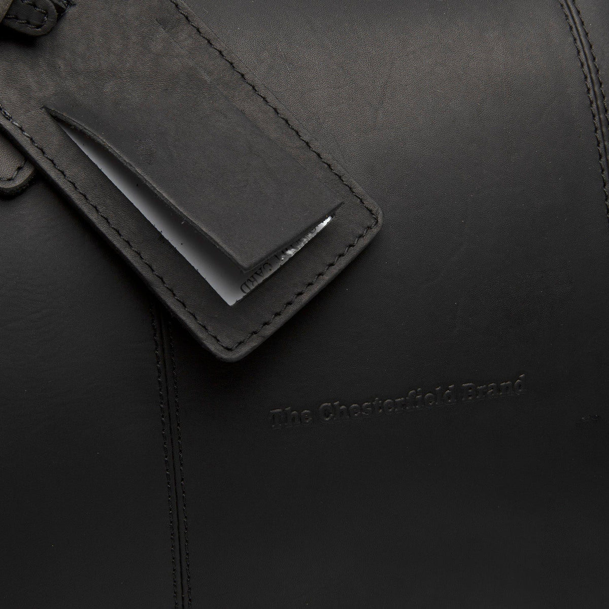 
Reinforced Leather Base with Protective Metal Studs Detail