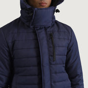 
Belső bélés nézet Showing Quilted Viscose Lining & Két funkcionális belső zseb