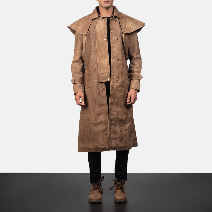 Maverick Barna Leather Duster férfi