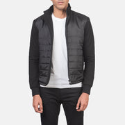 
Nashville Steppelt Fekete Windbreaker Bőrdzseki Férfi in Black Polyester (Torso) &Amp; Knitted Fabric (Sleeves) - Elölnézet & testre szabott sziluett | Online vásárlás