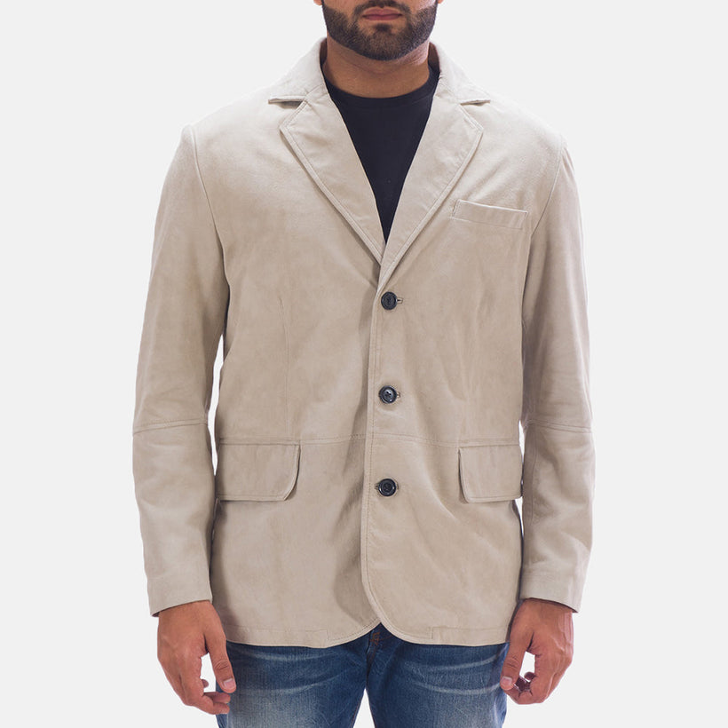 Professor By Day Suede Blazer férfi