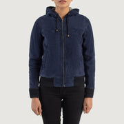 
Rebella Hooded Bőr Bomber Dzseki Női – alternate product view 4