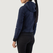 
Rebella Hooded Bőr Bomber Dzseki Női – alternate product view 5