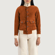 
Sasha A1 Bőr Bomber Dzseki Női – alternate product view 4