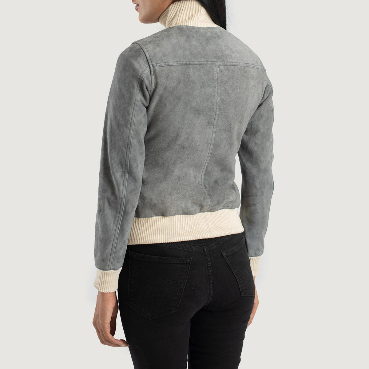 
Sasha A1 Bőr Bomber Dzseki Női – alternate product view 5
