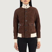 
Sasha A1 Bőr Bomber Dzseki Női – alternate product view 4