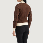 
Sasha A1 Bőr Bomber Dzseki Női – alternate product view 5