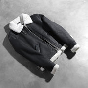 
Sherilyn B-3 Fekete Bőr Bomber Dzseki Női – alternate product view 7