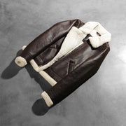 
Sherilyn B-3 Fekete Bőr Bomber Dzseki Női – alternate product view 8