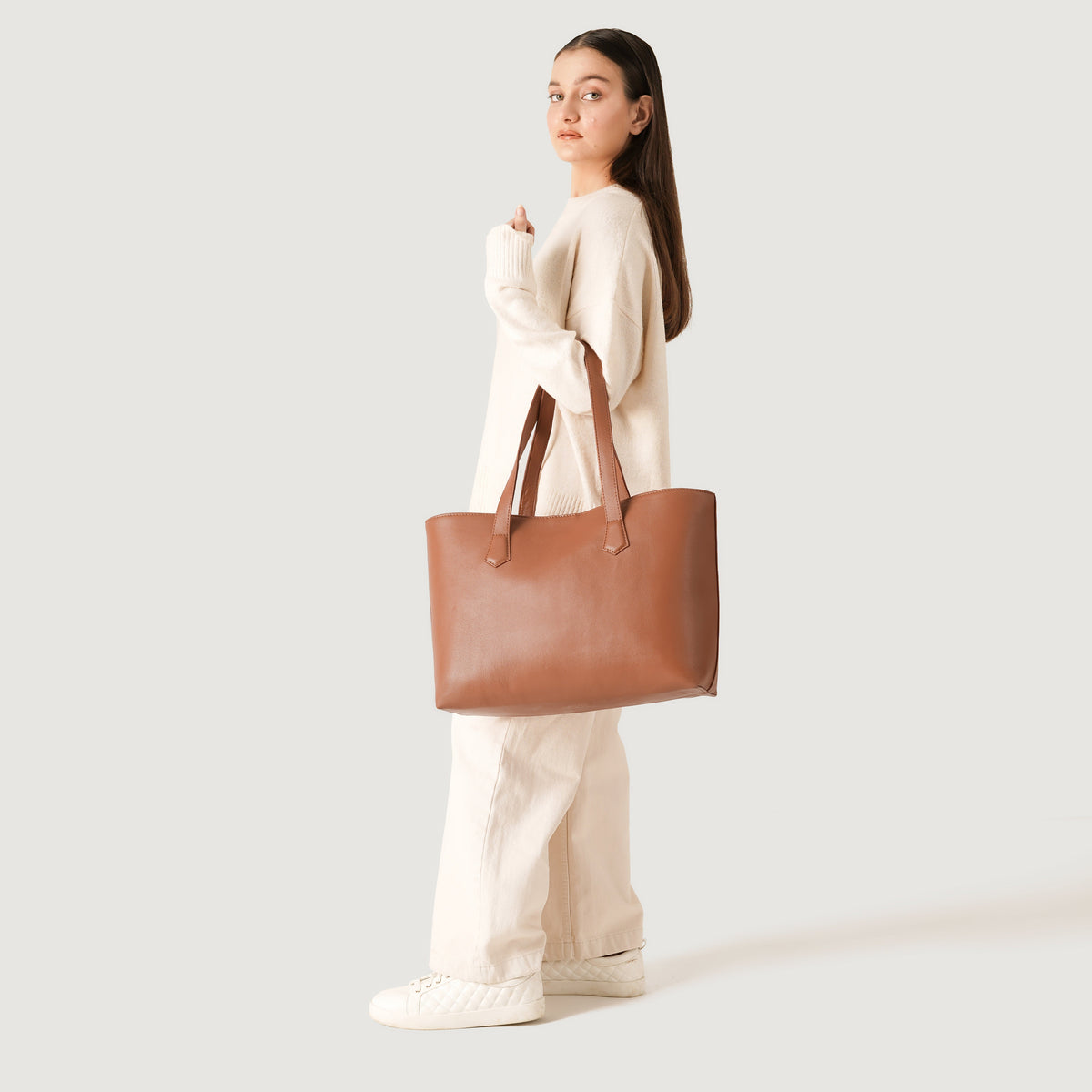 
The Bianca Bőr tote bevásárlótáska – alternate product view 2