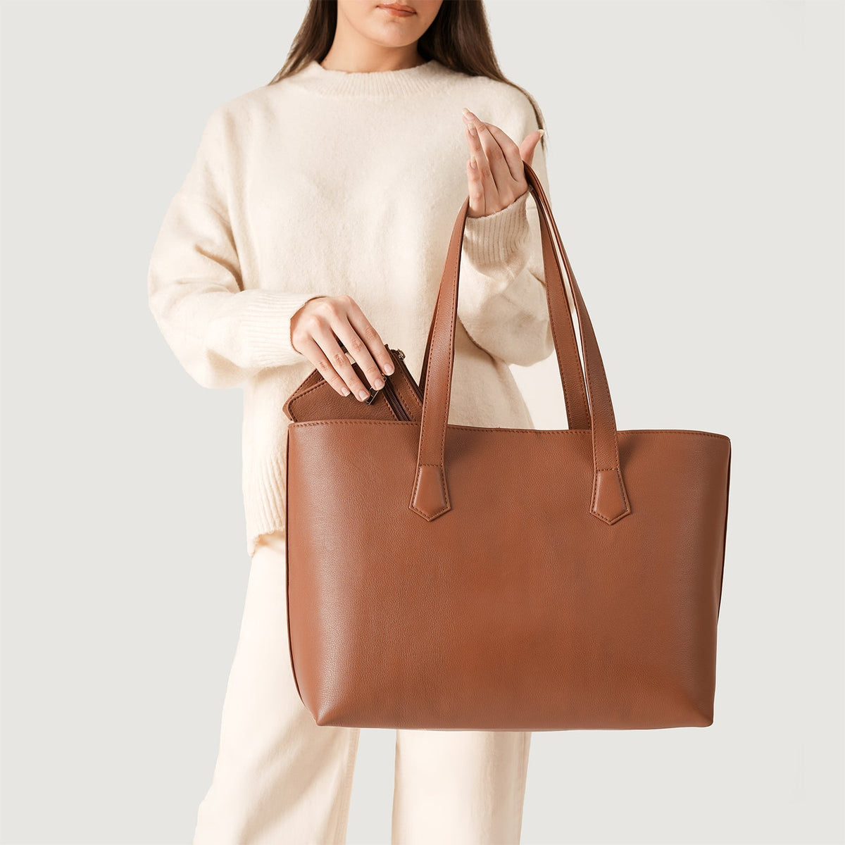
The Bianca Bőr tote bevásárlótáska – alternate product view 9