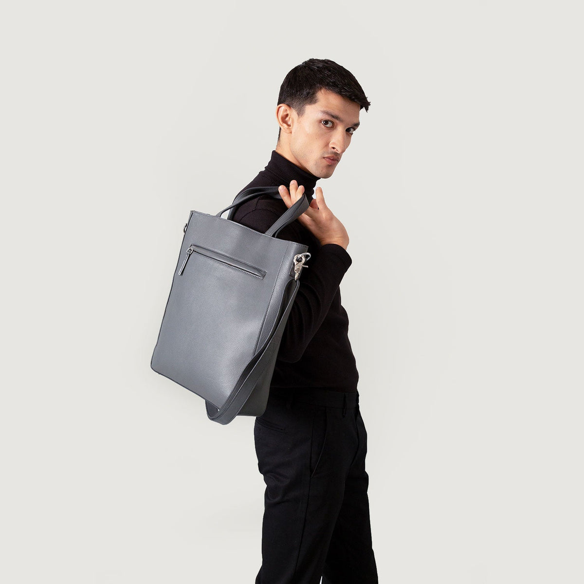 
The Poet Bőr tote bevásárlótáska – alternate product view 5