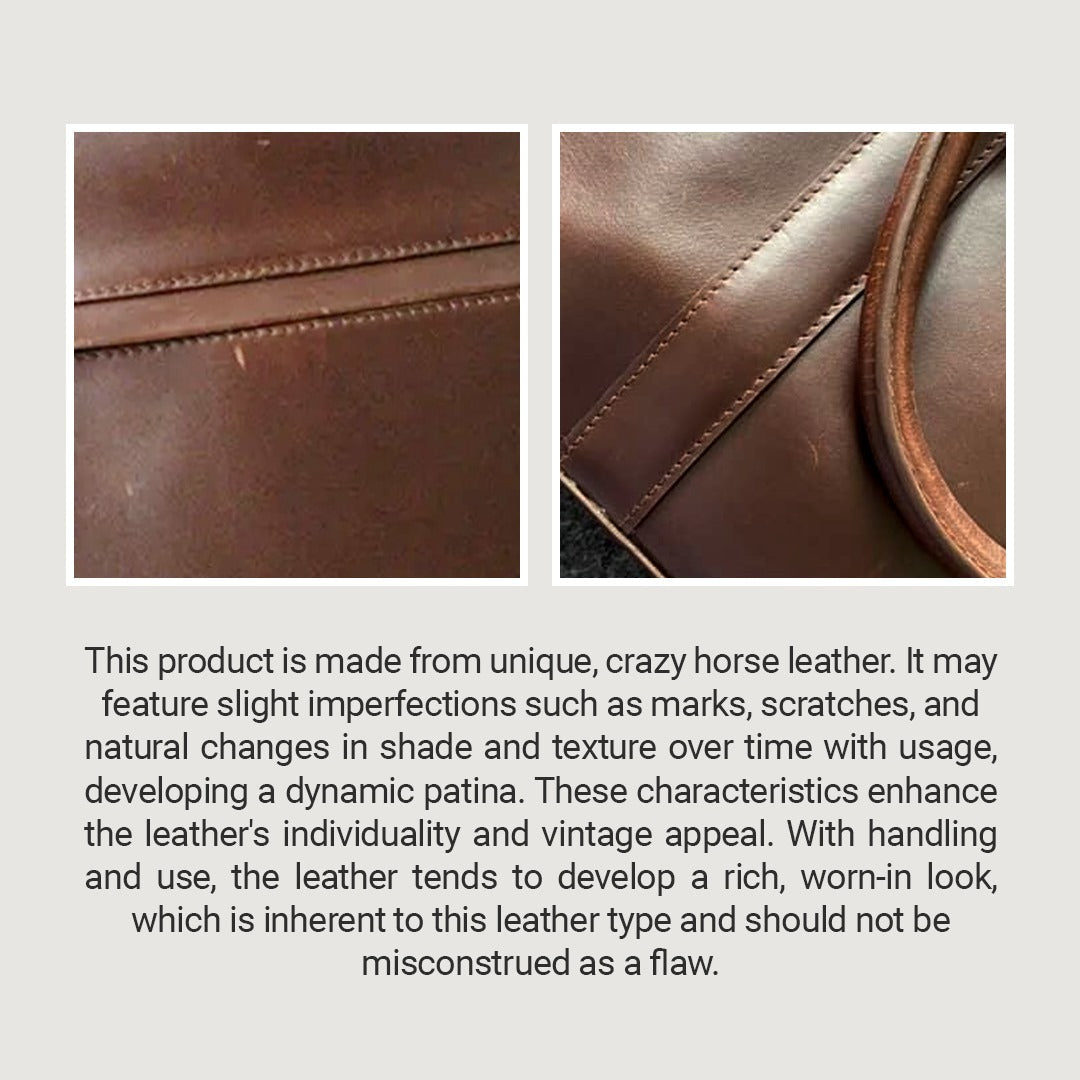 
The Poet Bőr tote bevásárlótáska – alternate product view 10