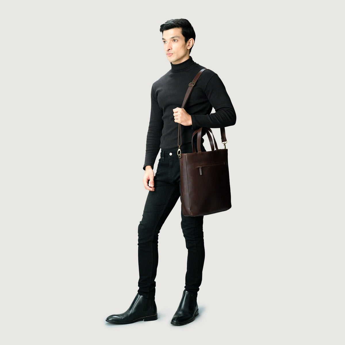 
The Poet Bőr tote bevásárlótáska – alternate product view 9