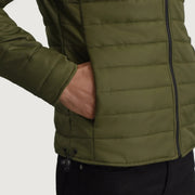 Interior View Showing Quilted Viscose Lining &amp; Dual Inside Utility Storage Pockets