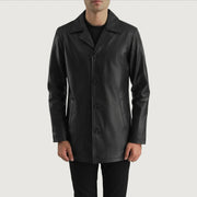 
Urban Slate Fekete Bőrkabát Férfi in Black Cowhide (Lt-071) Leather - Elölnézet & testre szabott sziluett | Online vásárlás