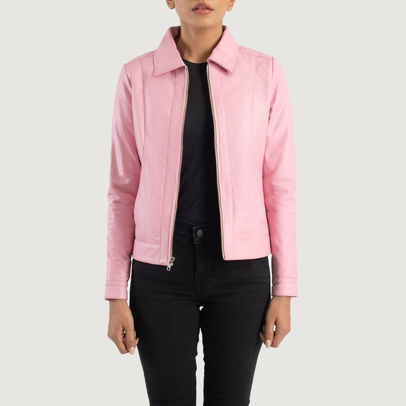 Vixen Classic Collar Bőrdzseki női