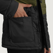 
Belső bélés nézet Showing Quilted Viscose Lining & Két funkcionális belső zseb