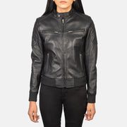 
Zenna Bőr Bomber Dzseki Női – alternate product view 4