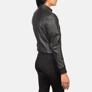 
Zenna Bőr Bomber Dzseki Női – alternate product view 5