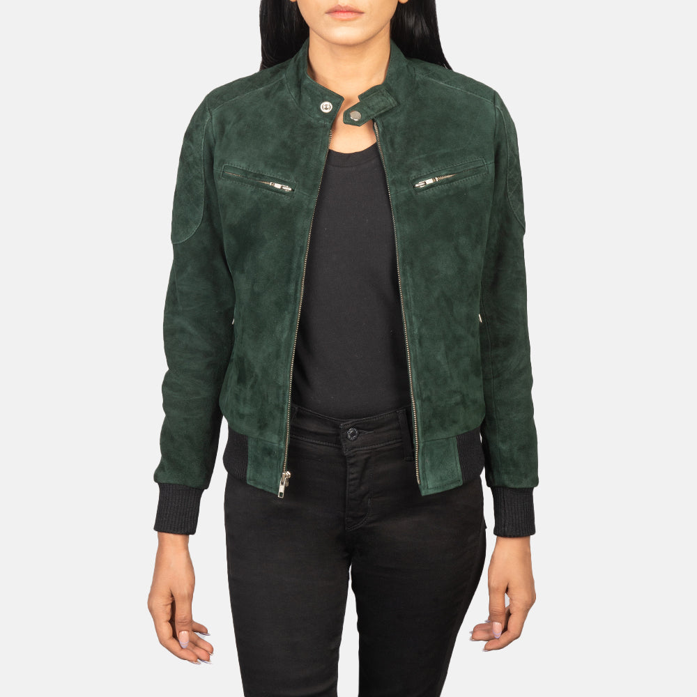 
Zenna Bőr Bomber Dzseki Női – alternate product view 1
