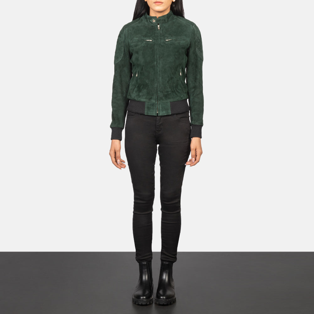 
Zenna Bőr Bomber Dzseki Női – alternate product view 3